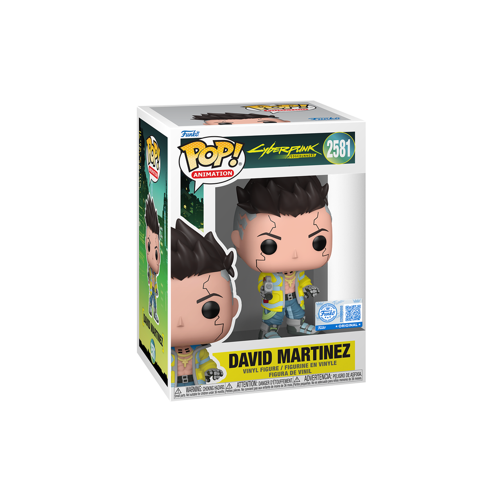 Funko Pop! David Martinez with HJKE-11 Yukimura #2581 in window display box – DrCollectible