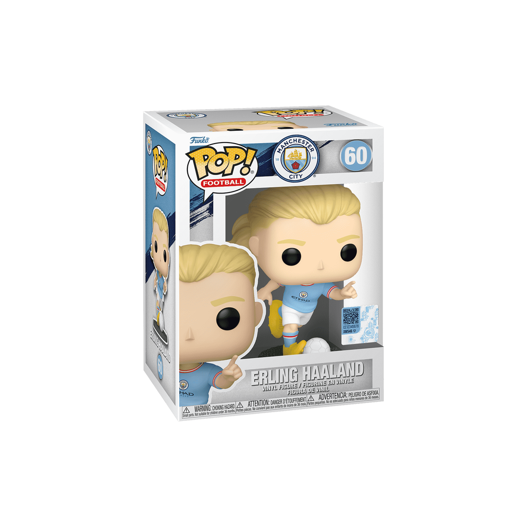 Funko Pop! Erling Haaland #60 Manchester City in window display box – DrCollectible