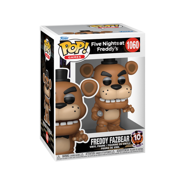 [PRE-ORDER] Five Nights at Freddy's: 10th Anniversary - Freddy Fazbear Pop!