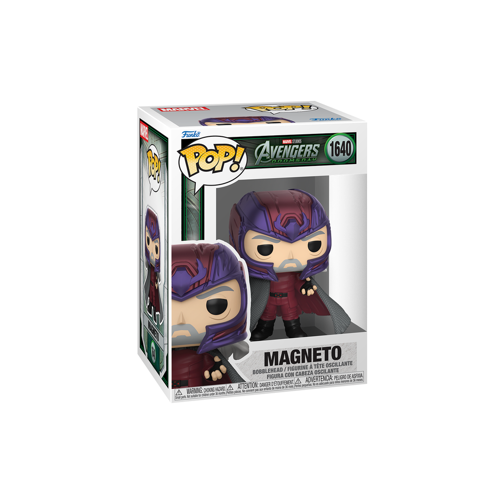 Funko Pop! Magneto #1640 in window display box – DrCollectible