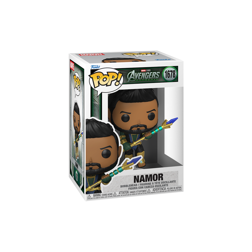 Funko Pop! Namor #1678 in window display box – DrCollectible