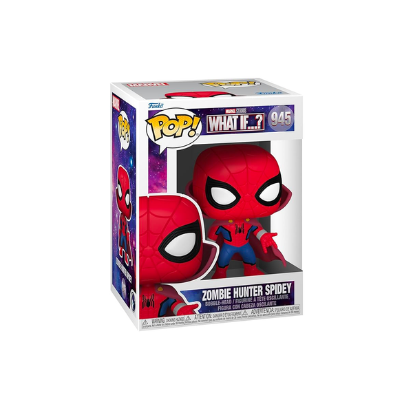 Marvel: What If? Zombie Hunter Spidey Action Figure Funko Pop!