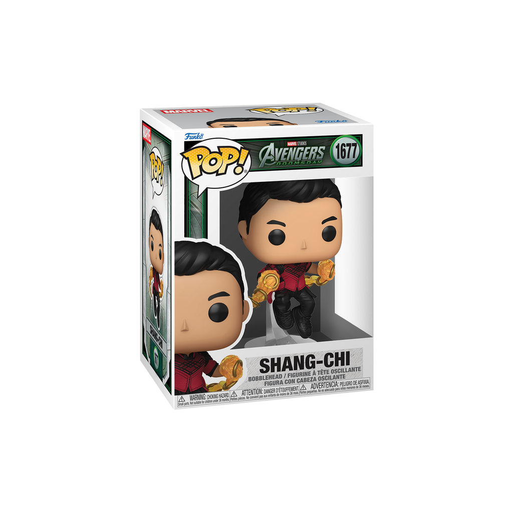Funko Pop! Shang-Chi #1677 in window display box – DrCollectible