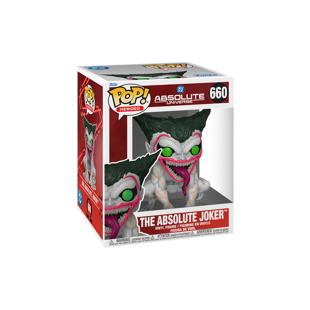 Funko Pop! Super The Absolute Joker #660 in window display box – DrCollectible
