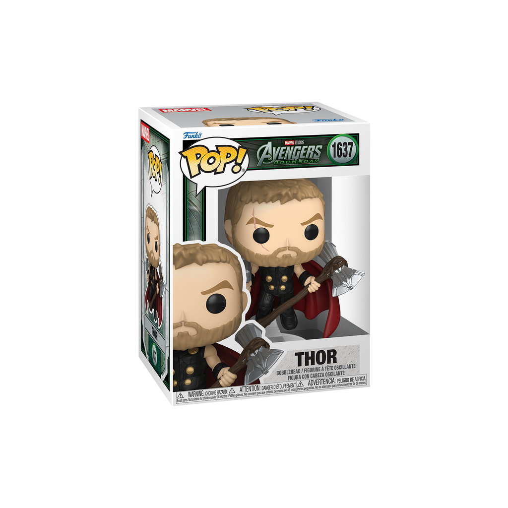 Funko Pop! Thor #1637 in window display box – DrCollectible