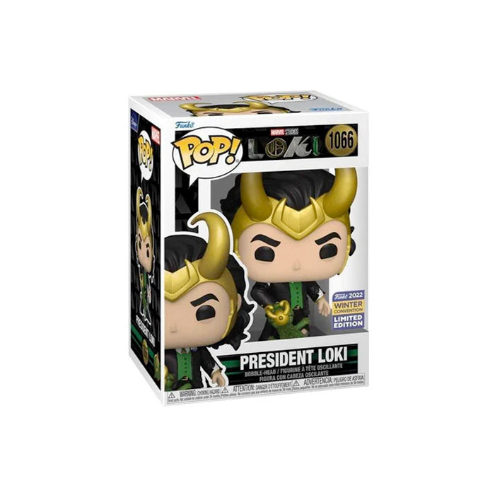 Funko Pop! Loki Series President Loki Pop! Vinyl Figure (Winter Convention 2022 Exclusive) Action Figure # 1066