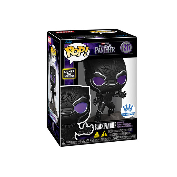 Black Panther Lights & Sound! Action Figure Funko pop #1217