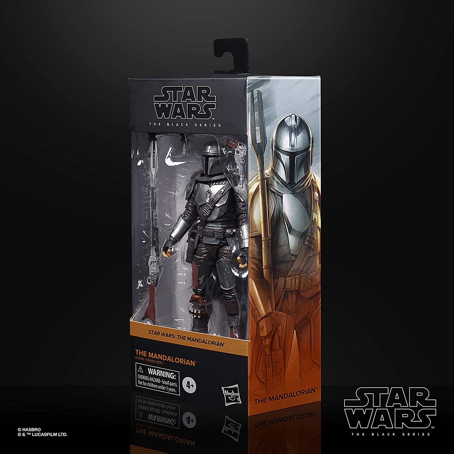 Star Wars The Black Series The Mandalorian (Beskar Armor) 6 inch Collectible Action Figure