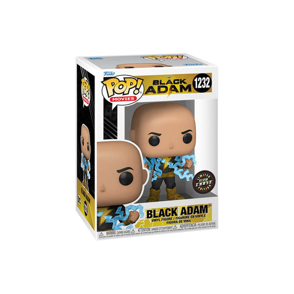 Funko Pop! Black Adam (Lightning) Chase - New, Mint Condition Action Figure#1232