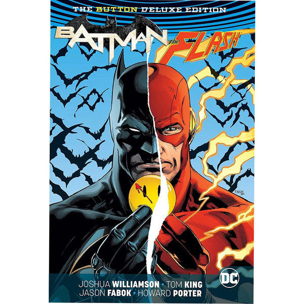 Batman/The Flash: The Button Deluxe Edition Hard Cover Comic Book