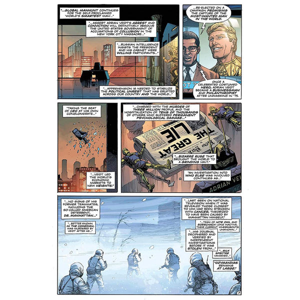 Doomsday Clock Part 1  Hard Cover Comic Book