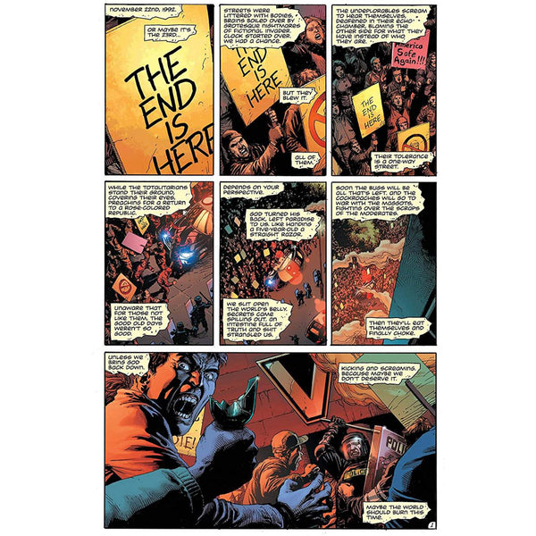 Doomsday Clock Part 1  Hard Cover Comic Book