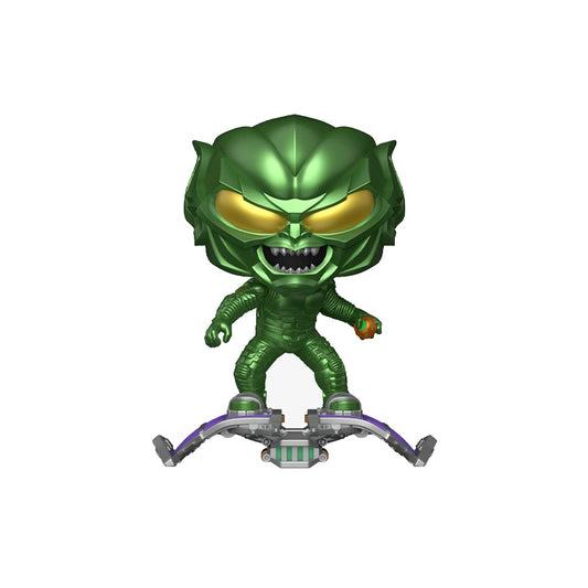 Funko Pop! Spider-Man: No Way Home Green Goblin (Metallic) Vinyl Bobble-Head - BoxLunch Exclusive #1168