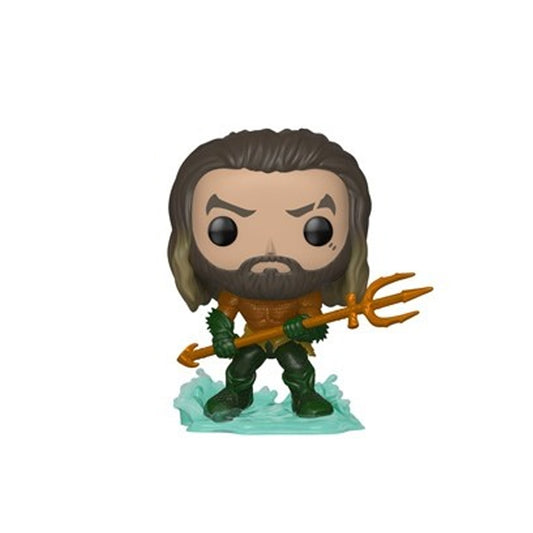 Funko Pop! Heroes: Aquaman Holding Trident Action Figure #245