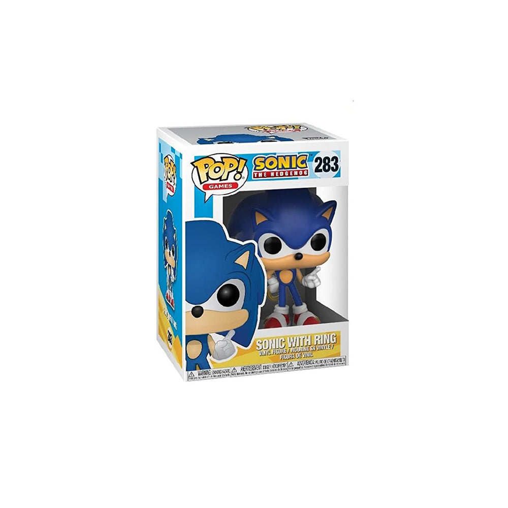 Funko Pop! Sonic The Hedgehog With Ring #283