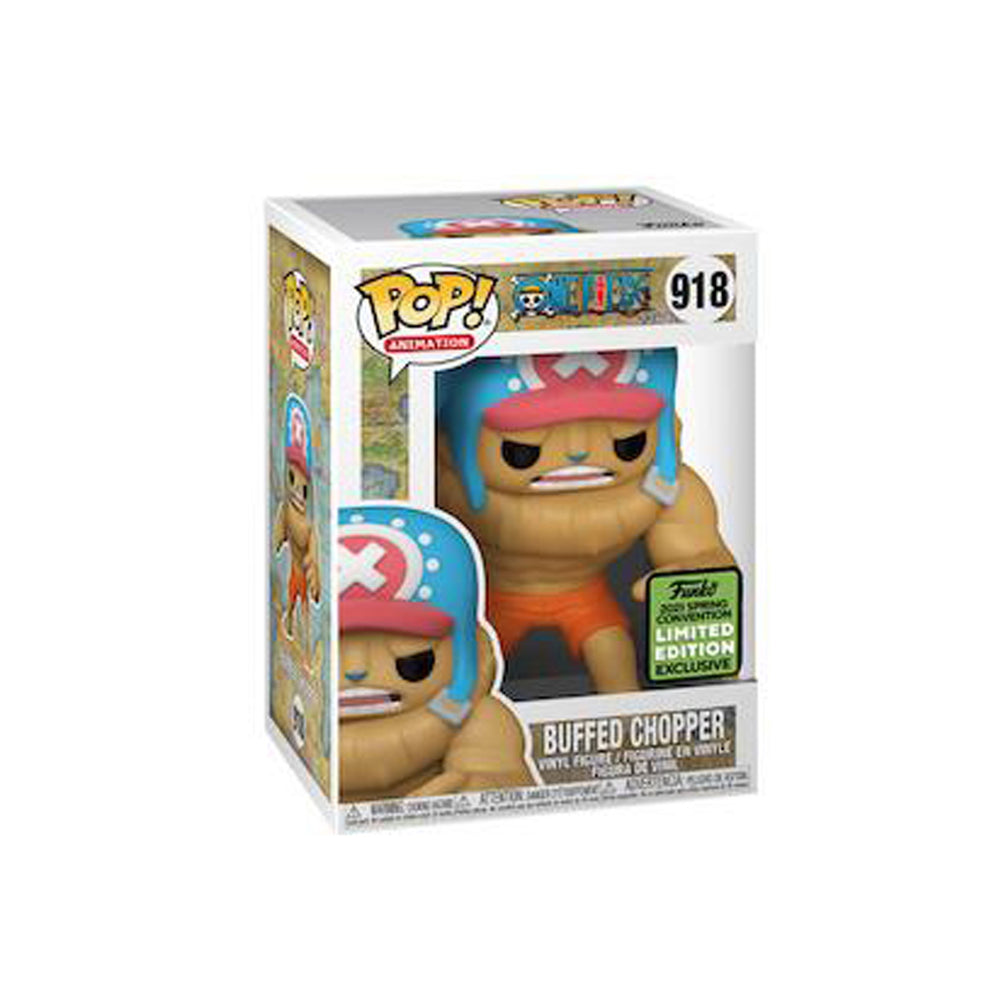[Damaged Box: 8/10] One Piece - Buffed Chopper Action Figure Funko Pop!