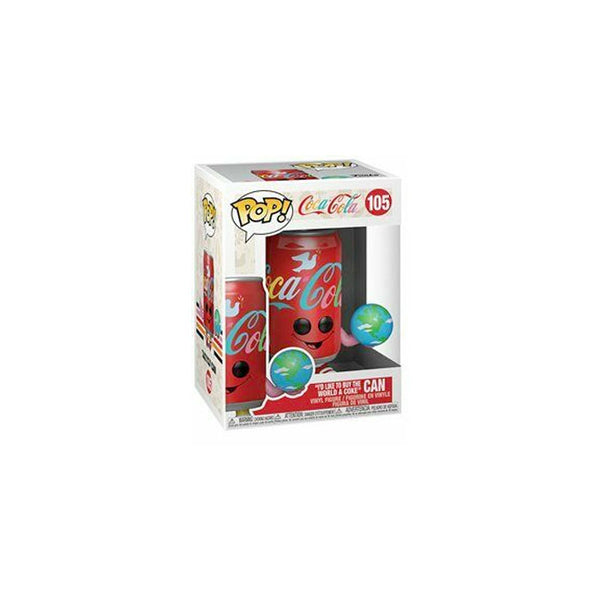 Coca-Cola POP! Ad Icons Can I'd Like to Buy the World a Coke Action Figure Funko POP