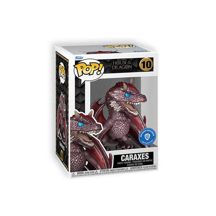 Exclusive House of the Dragon Metallic Caraxes Action Figure Funko Pop ...