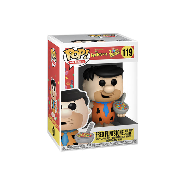 Funko POP! Ad Icons Fruity Pebbles: Fred with Cereal #119