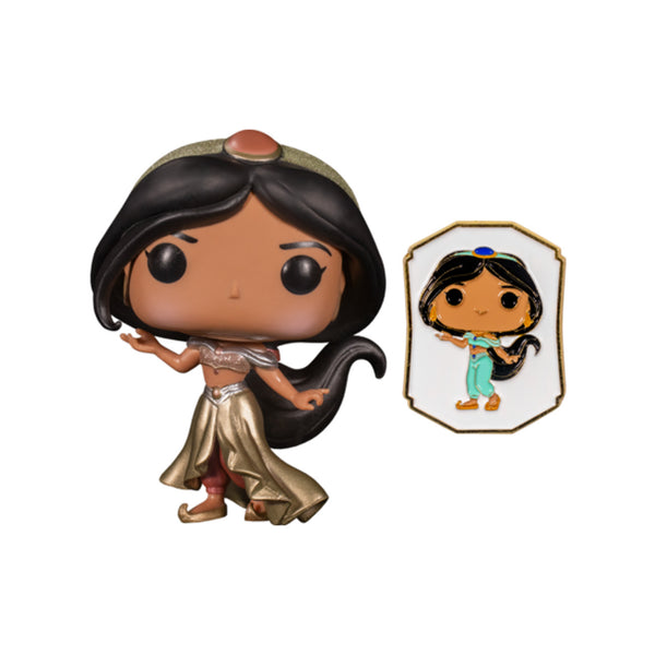 Funko Pop! Disney: Princess Jasmine with Collectors Pin Action Figure #326
