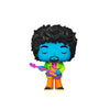 Rocks: Jimi Hendrix (Black Light) with Purple Guitar Exclusive Action Figure Funko Pop!