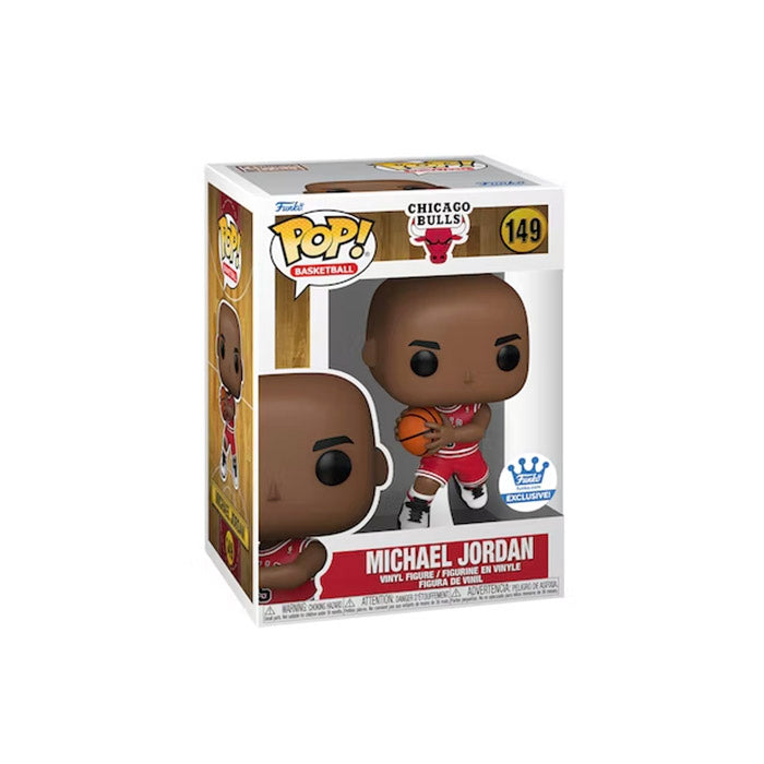 Basketball NBA Chicago Bulls Michael Jordan Funko Shop Exclusive Figure Action Figure Funko Pop!