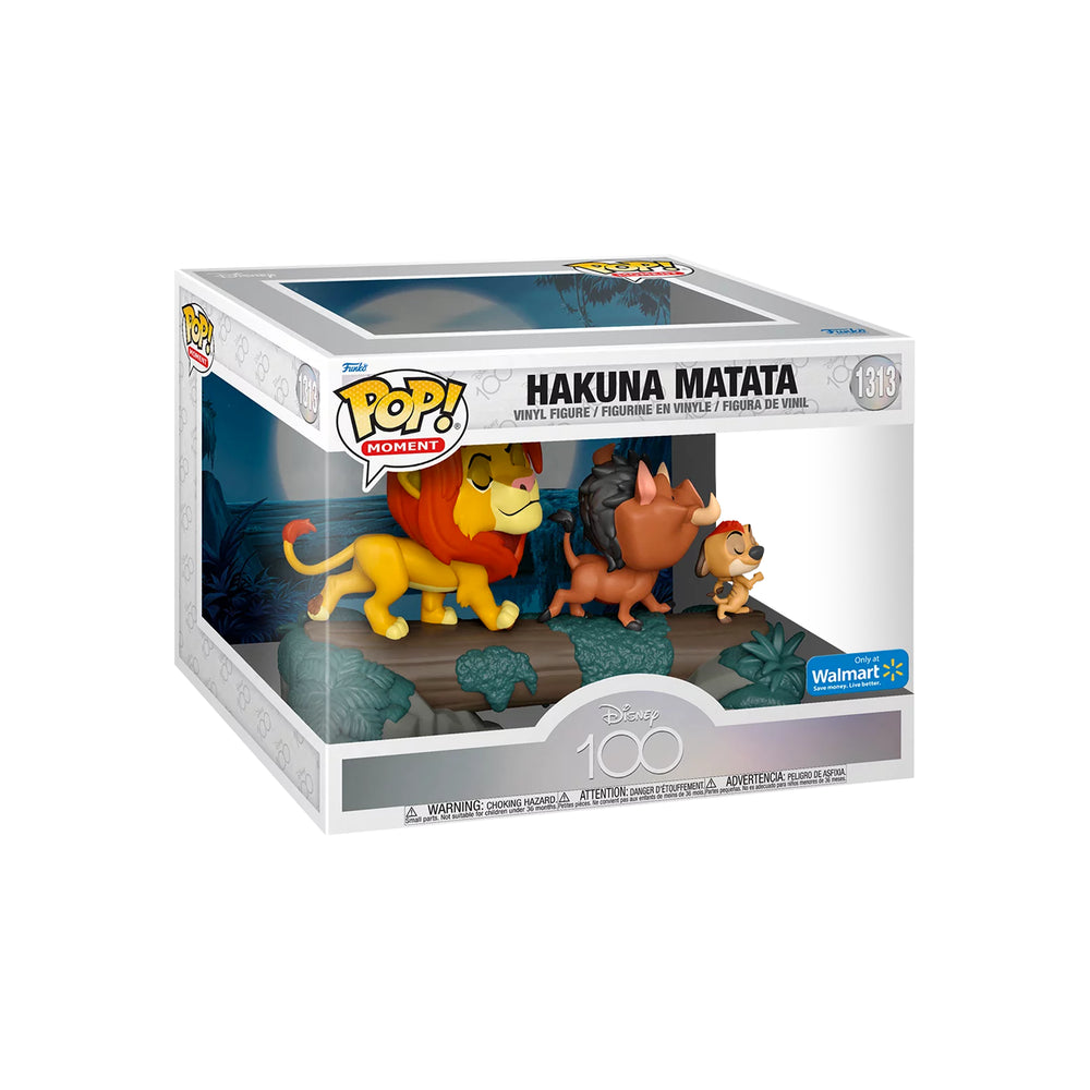 Funko Pop! Moments: Lion King - Hakuna Matata Vinyl Figure (Walmart Exclusive) #1313