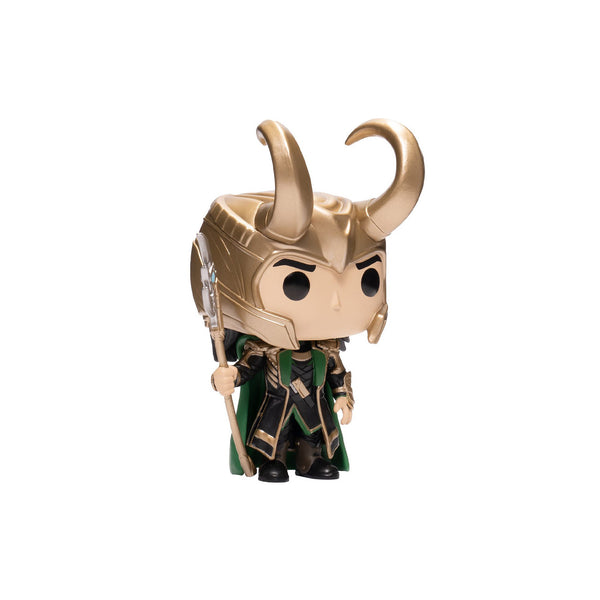 Avengers Loki with Scepter Glows In The Dark - Entertainment Earth Exclusive Funko Pop!