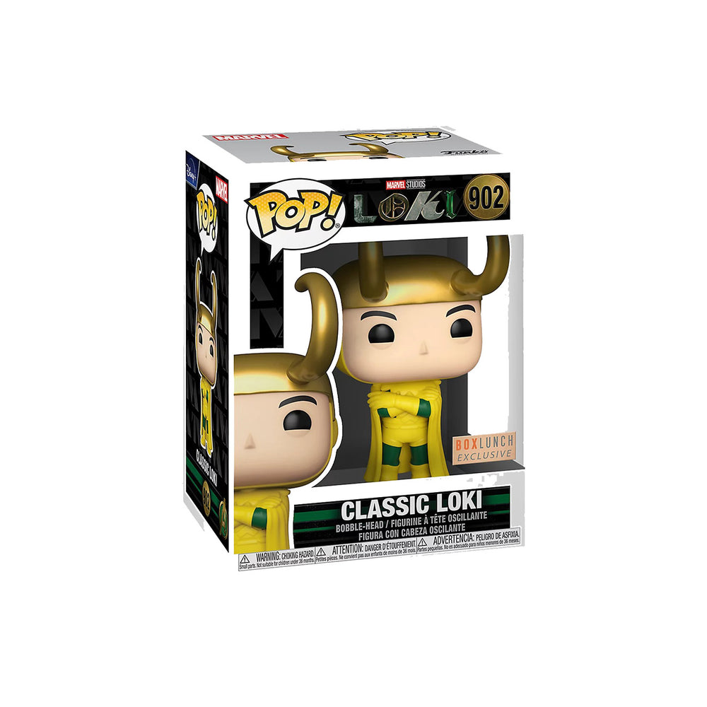 Funko Pop!  Marvel Classic Loki - BoxLunch Exclusive Action Figure #902