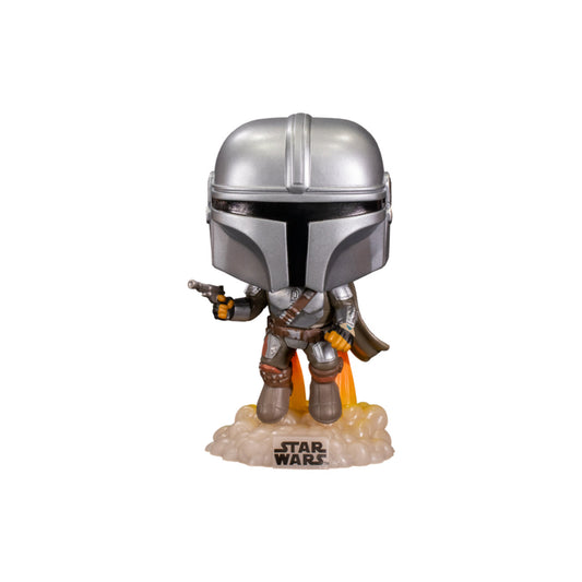 Funko Pop! Star Wars: The Mandalorian - The Mandalorian with Blaster Glow in the Dark #408