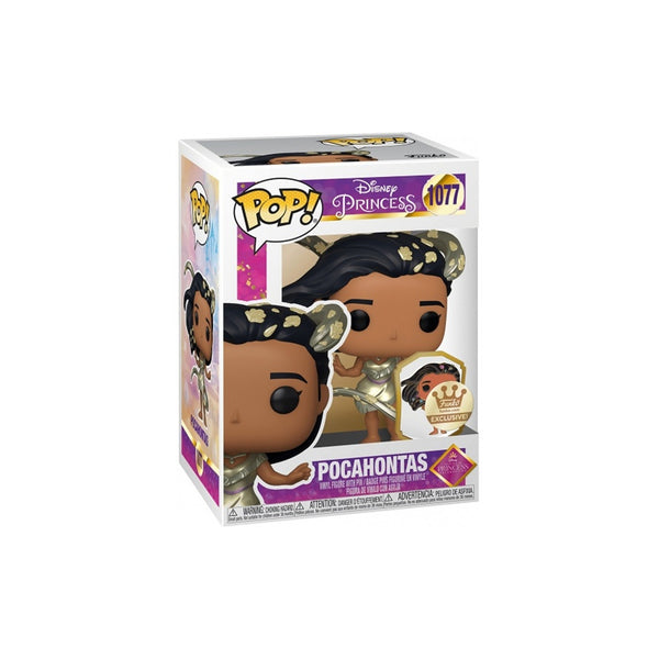 Disney Ultimate Princess Pocahontas with Pin Funko Gold Shop Exclusive Funko Pop!