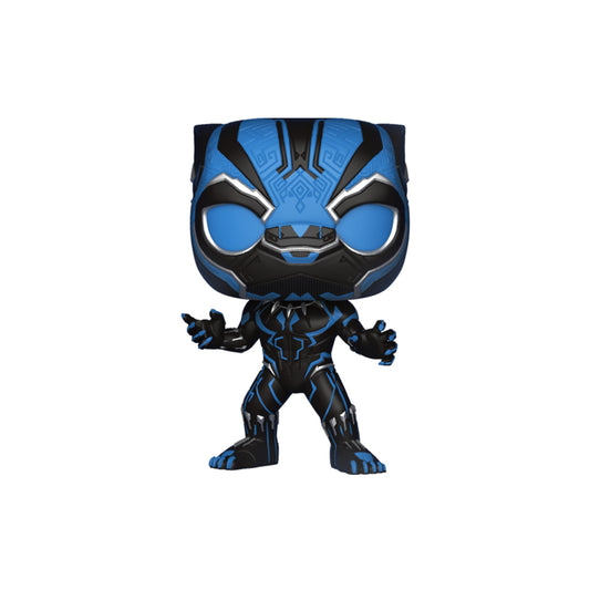 Marvel: Black Panther Blue, Glow in the Dark Wihout Sticker Action Figure Funko Pop!