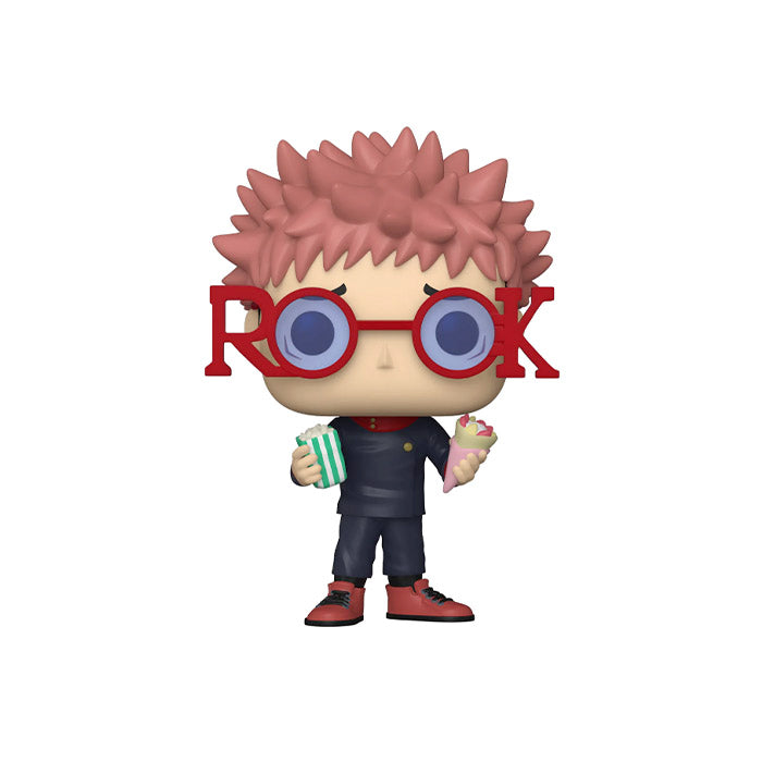 Funko Pop! Yuji Itadori With Glasses - Ju Jutsu Kaisen  Pop Action Figure #1225