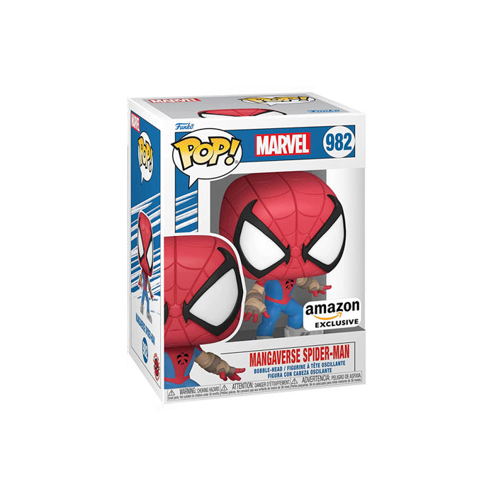 Funko Pop! Marvel: Year of The Spider - Mangaverse Spider-Man, Amazon Exclusive Action Figure # 982