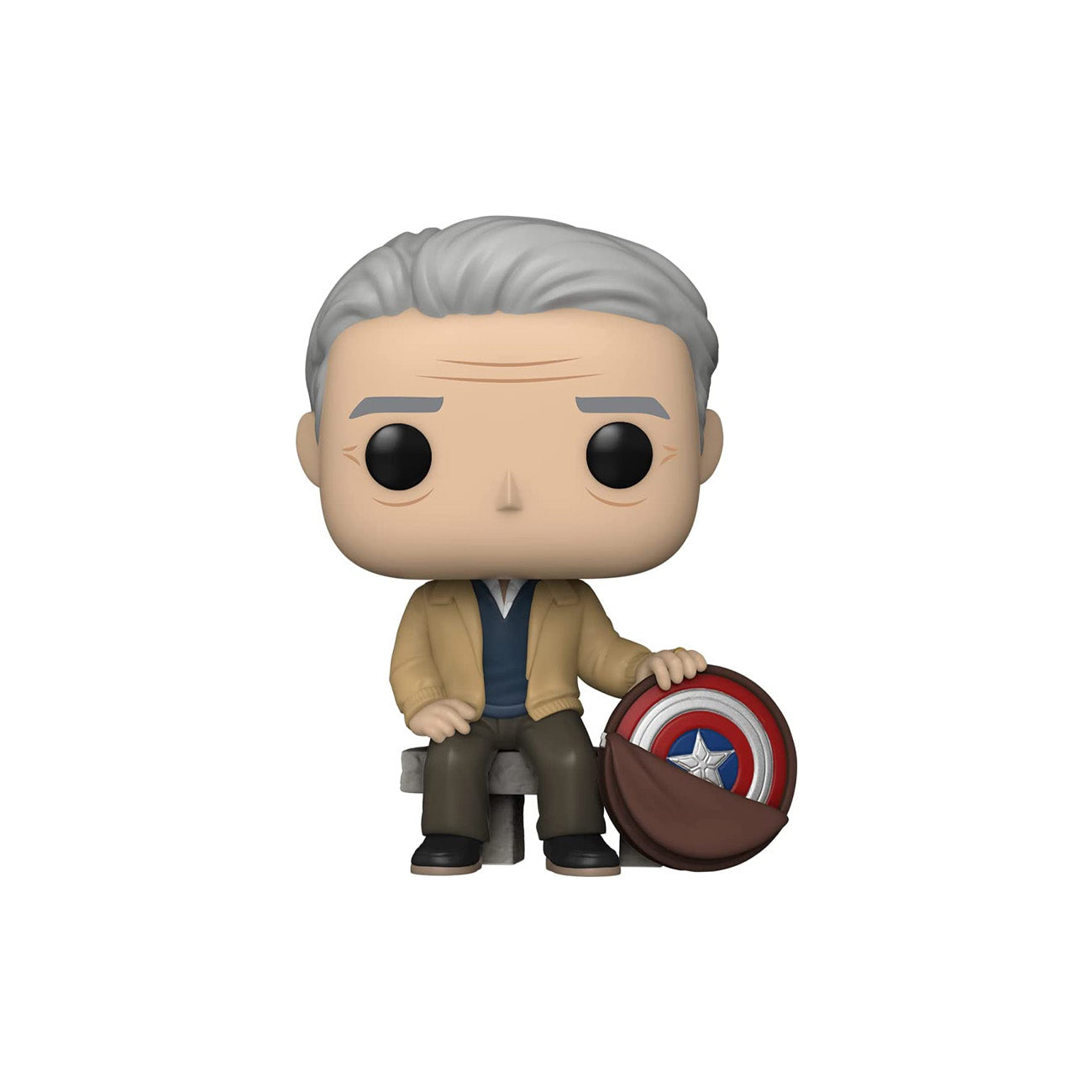 Funko Pop! Marvel: Year of The Shield - Old Man Steve, Amazon Exclusive