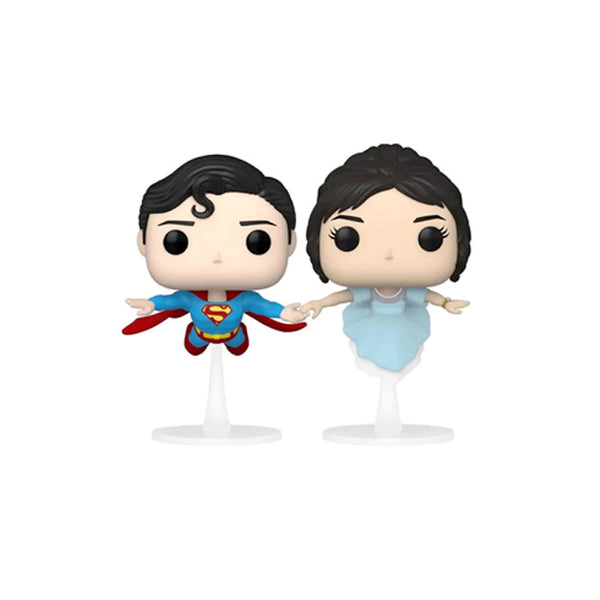 DC - Superman and Lois Flying 2-Pack Vinyl Figure Special Edition Exclusive Action Figure Funko Pop!