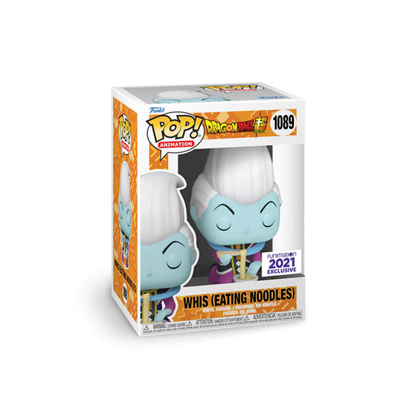 Animation Dragon Ball Z Whis (Eating Noodles) 2021 Funimation Action Figure Funko Pop!